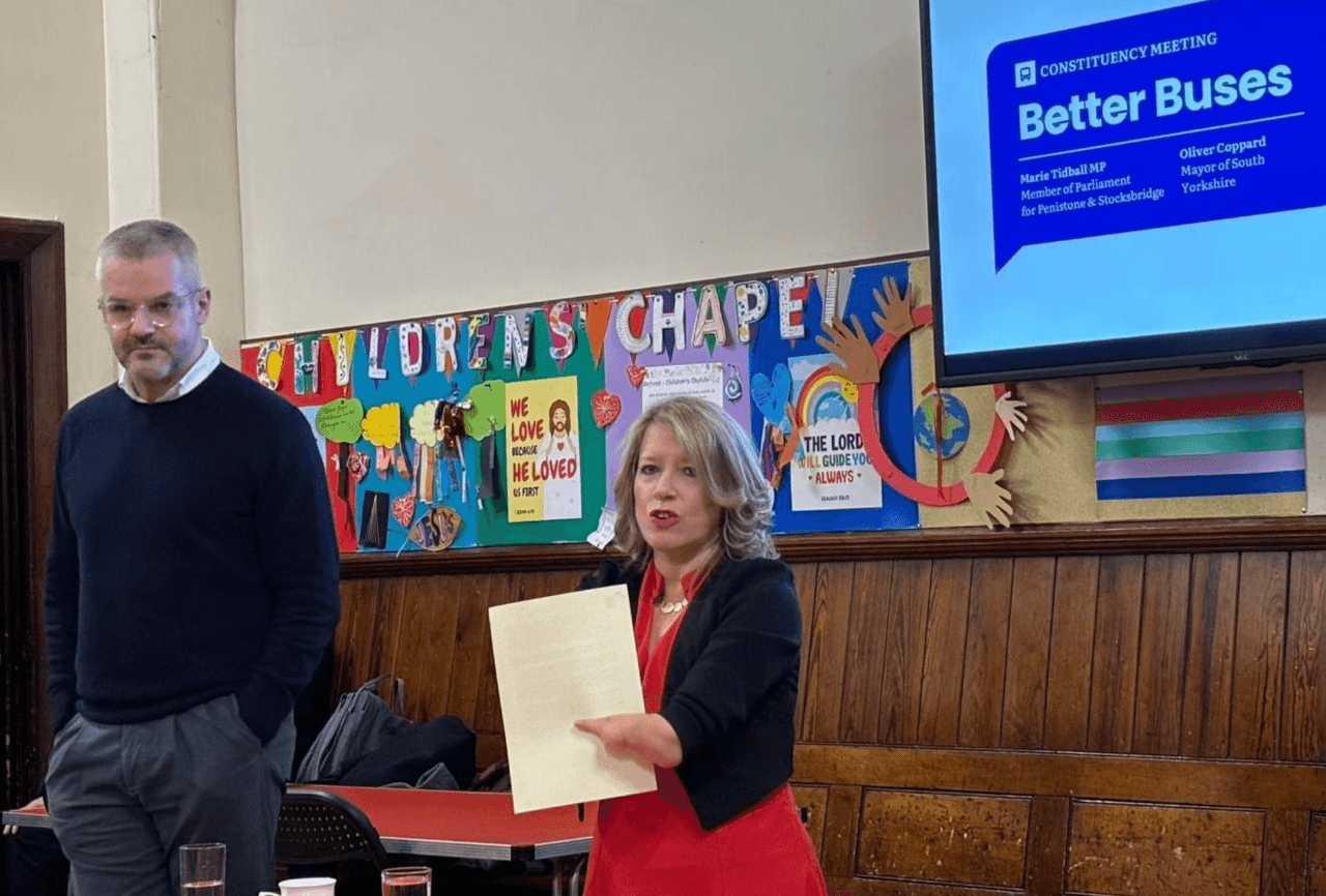 MP teams up with South Yorkshire Mayor to hear from constituents about ways to improve our bus network  