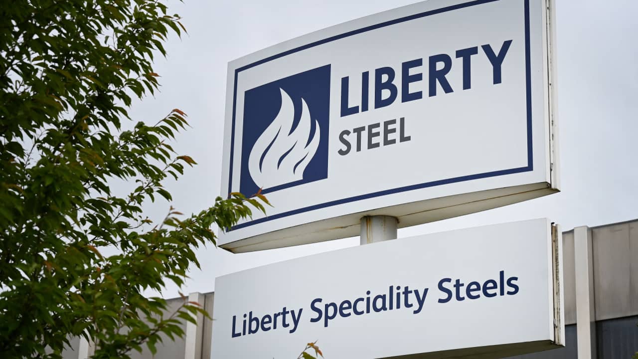 Liberty Speciality Steels sign