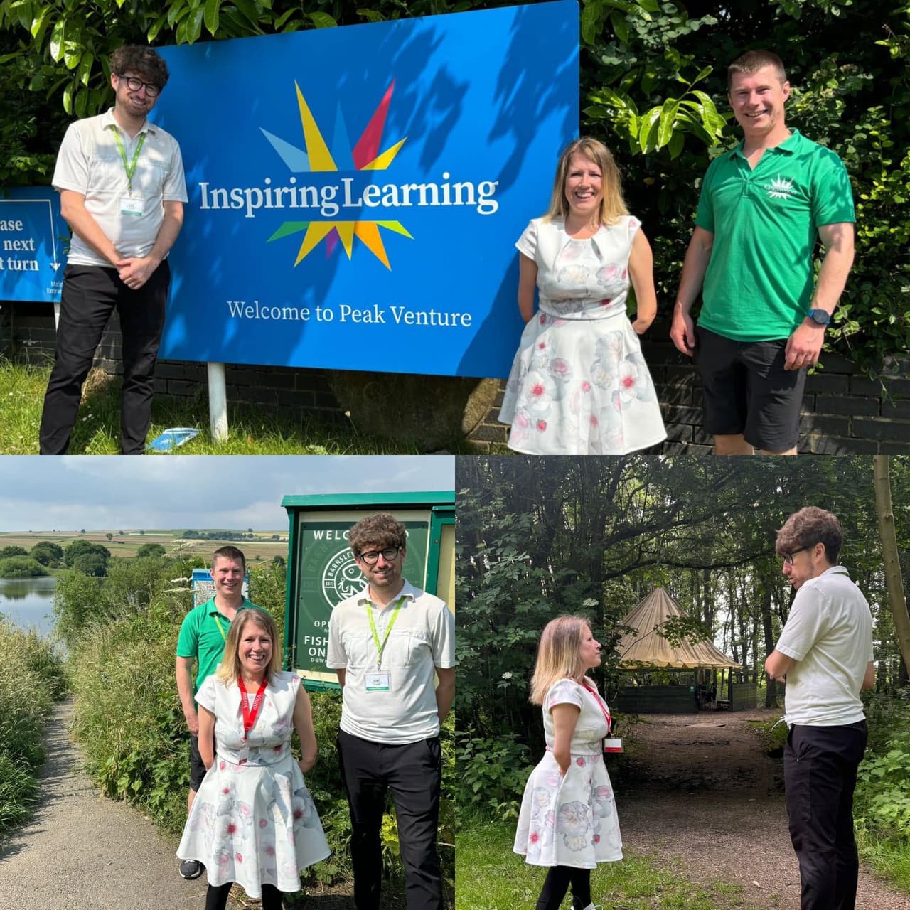 Marie Tidball MP at Scout Dike Activity Centre in June 2024. 