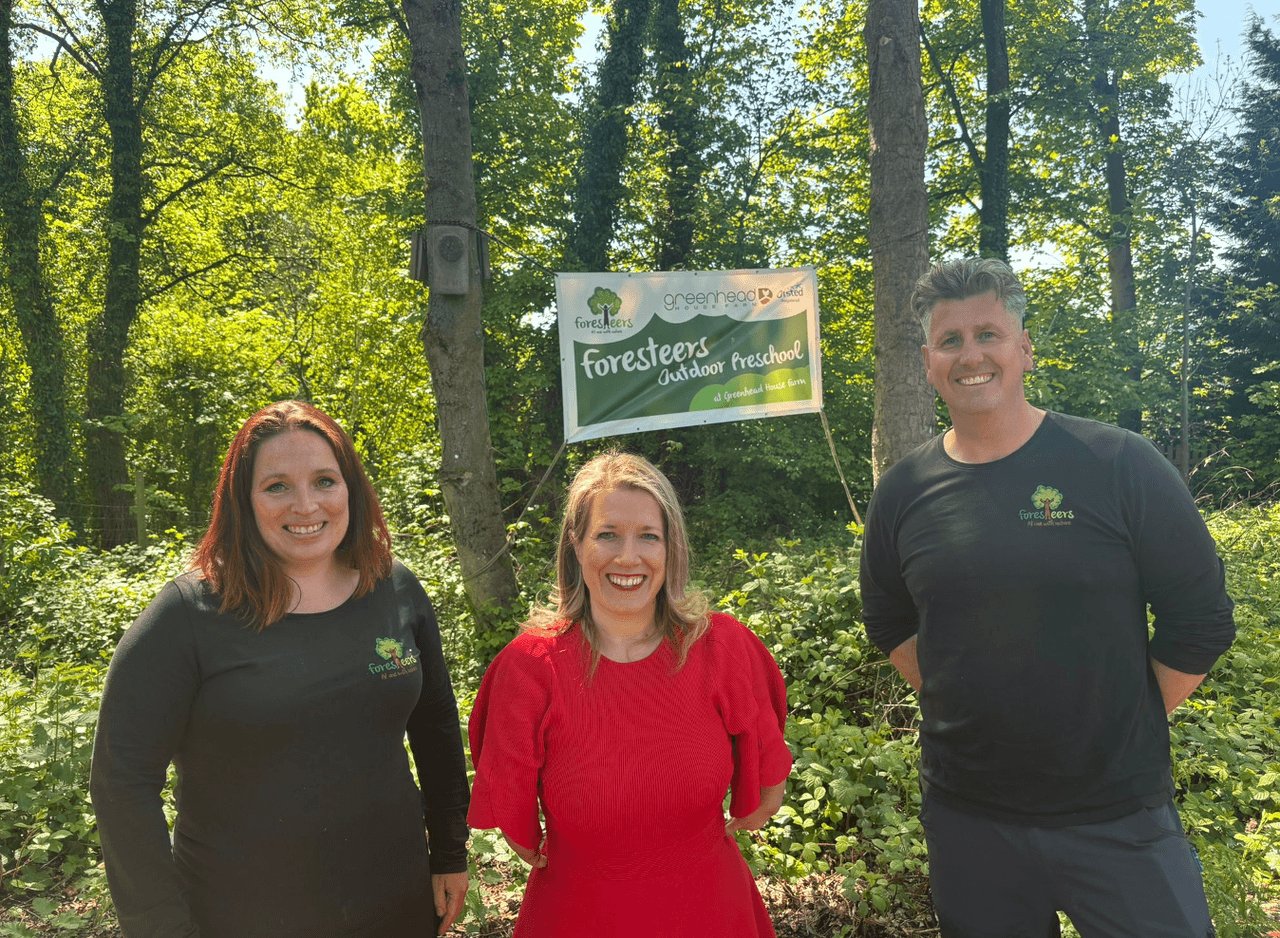 MP Visits Oughtibridge Outdoor Preschool