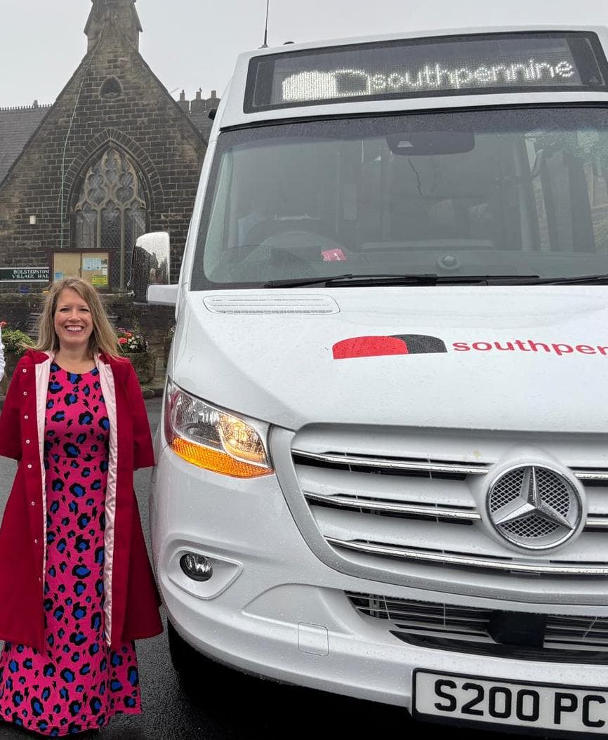 Pride in Pilley & Tankersley: A Hopper bus for Pilley and Tankersley