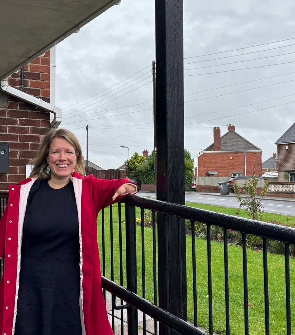 Marie Tidball MP in Tankersley.